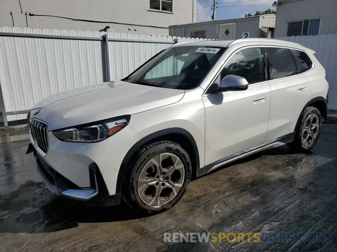 1 Photograph of a damaged car WBX73EF05R5007622 BMW X1 2024
