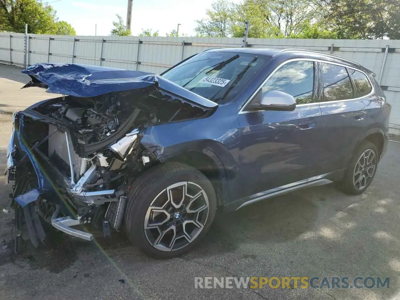 1 Photograph of a damaged car WBX73EF0XR5017143 BMW X1 2024