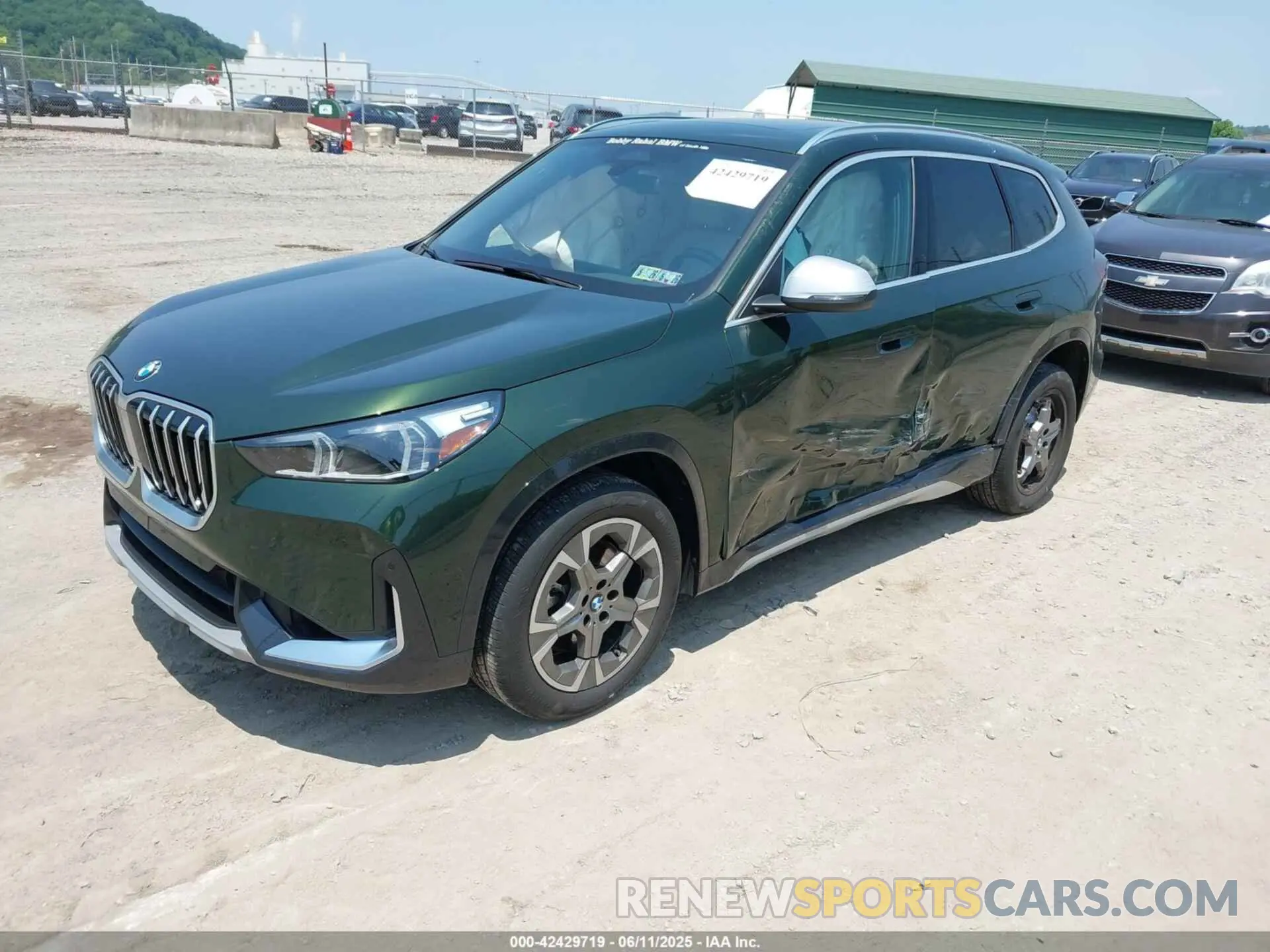 2 Photograph of a damaged car WBX73EF0XR5Z23986 BMW X1 2024