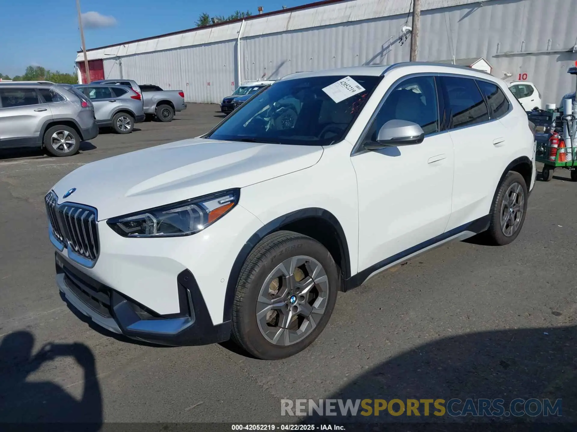 2 Photograph of a damaged car WBX73EF0XR5Z50590 BMW X1 2024