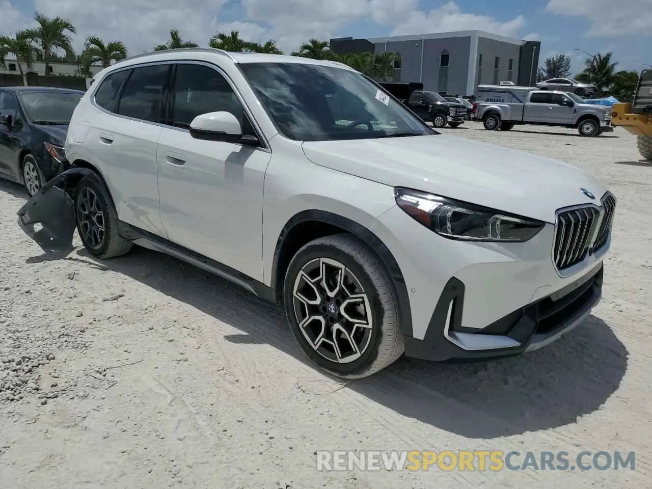 4 Photograph of a damaged car WBX73EF01S5241553 BMW X1 2025