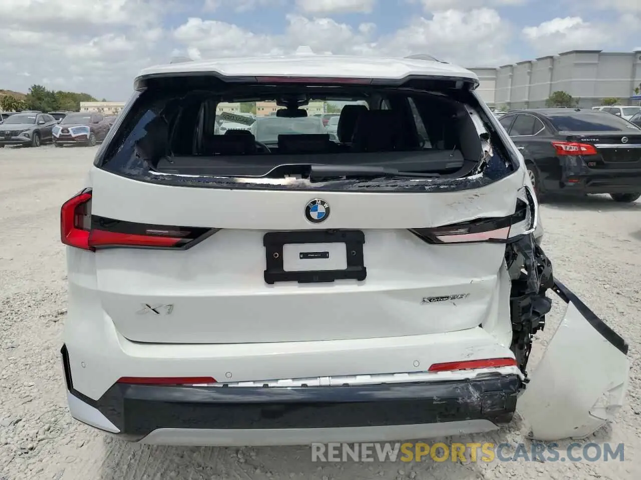 6 Photograph of a damaged car WBX73EF01S5241553 BMW X1 2025