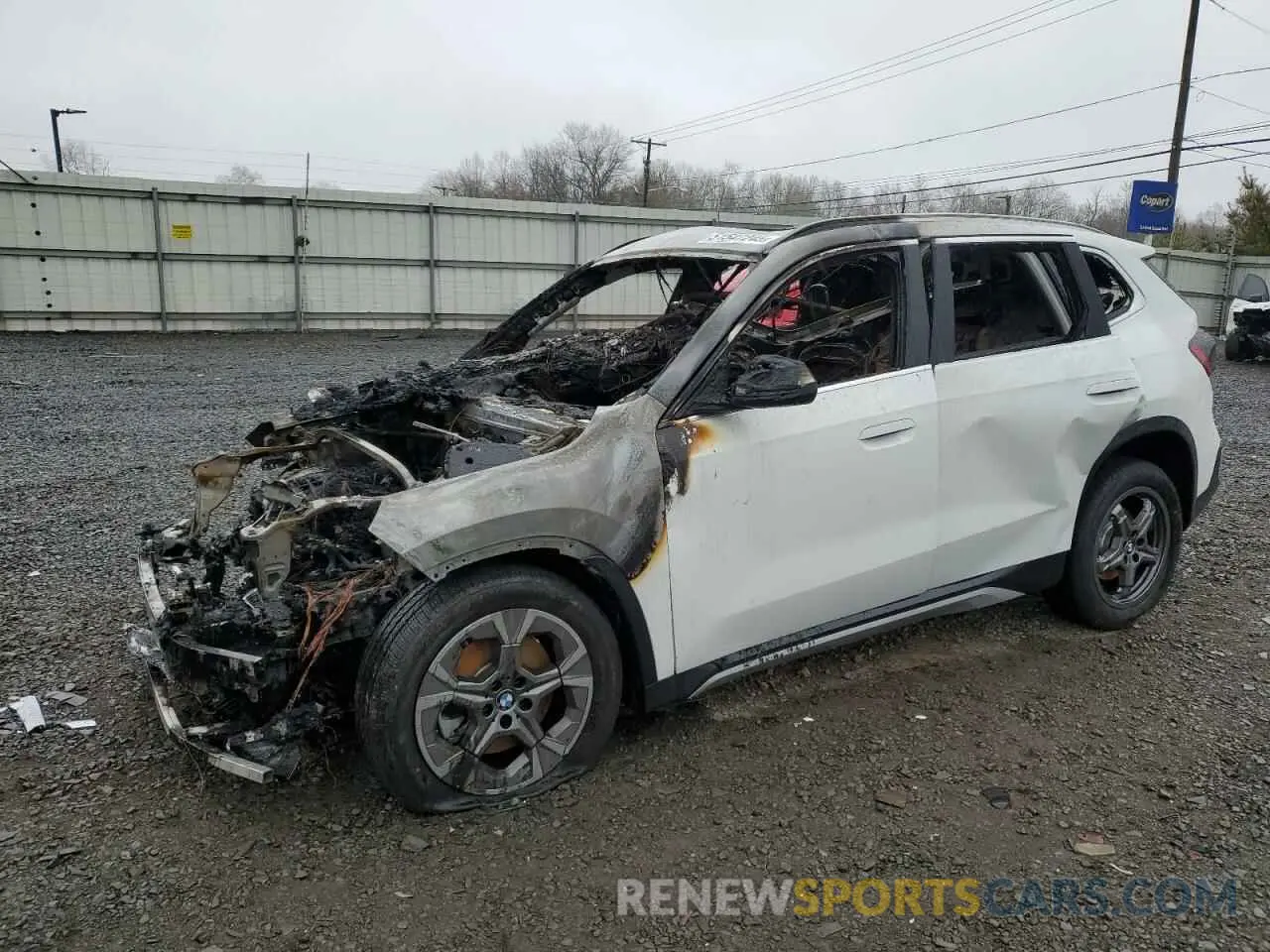 1 Photograph of a damaged car WBX73EF04S5205310 BMW X1 2025
