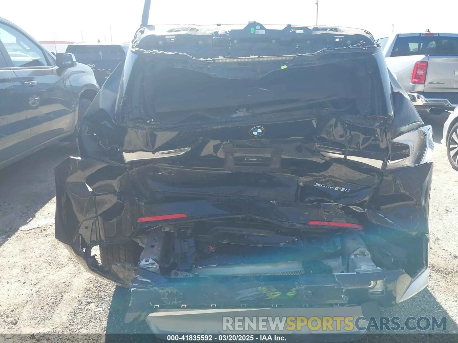 16 Photograph of a damaged car WBX73EF05S5097084 BMW X1 2025