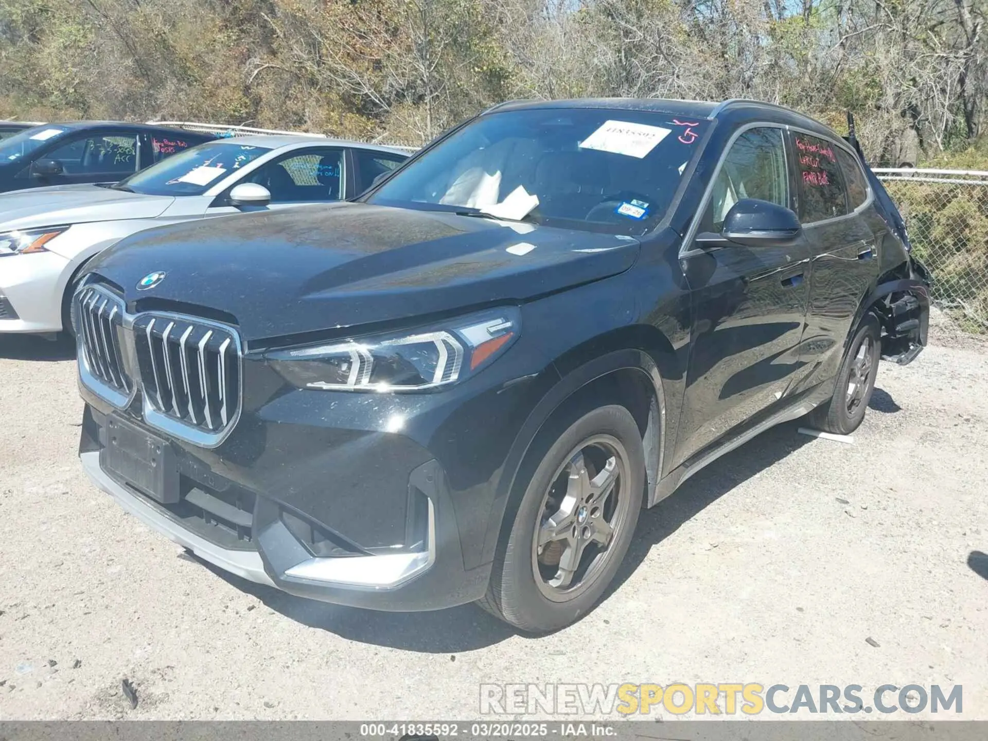 2 Photograph of a damaged car WBX73EF05S5097084 BMW X1 2025