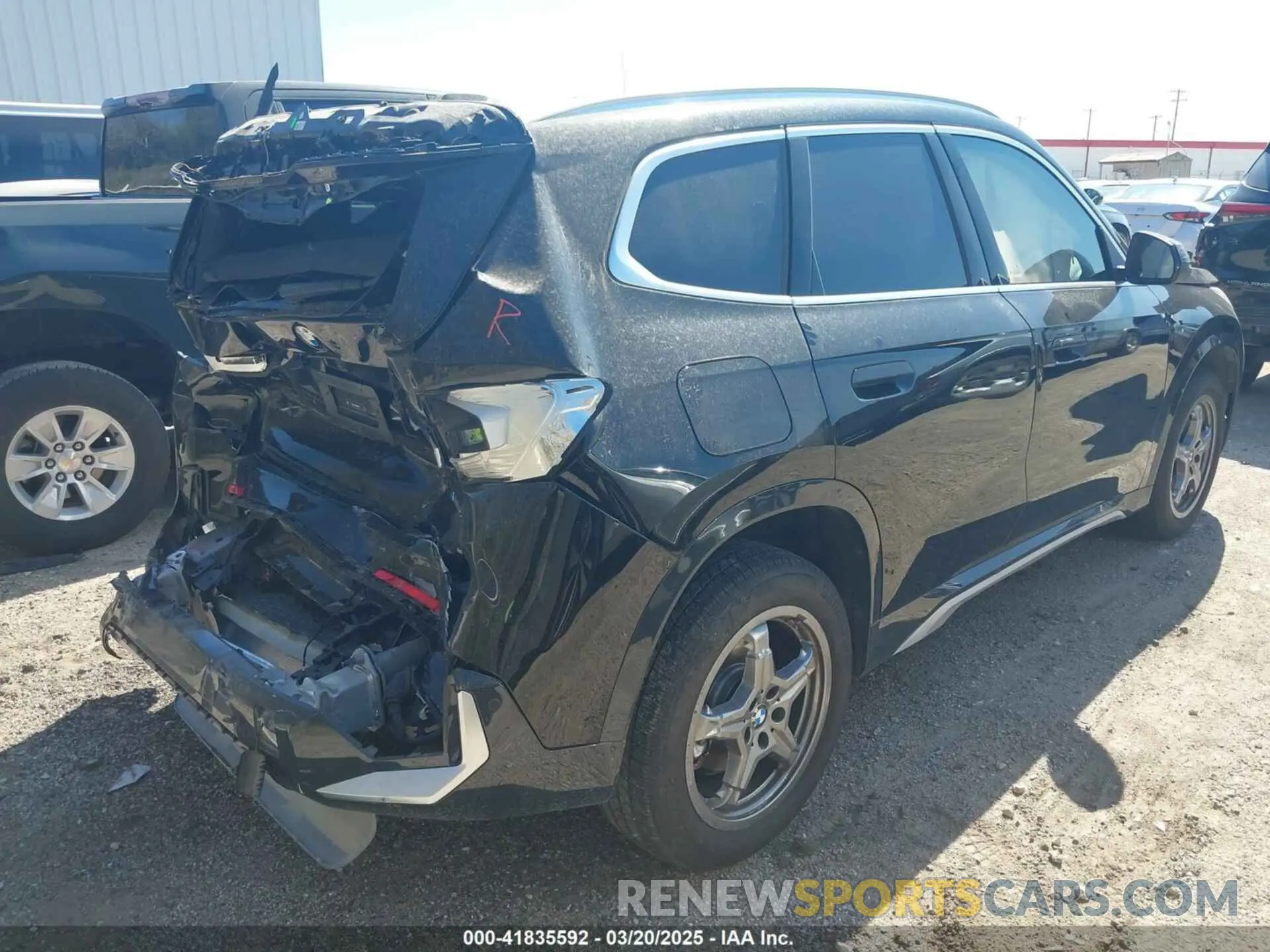 4 Photograph of a damaged car WBX73EF05S5097084 BMW X1 2025