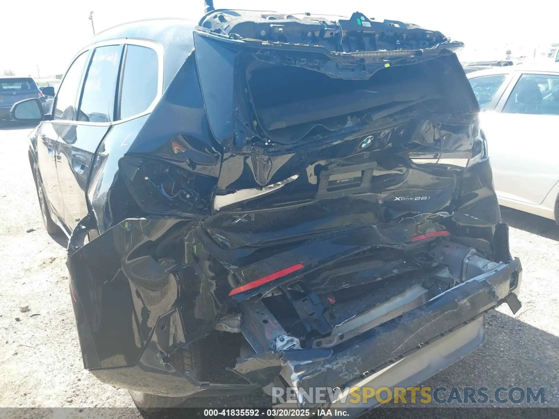 6 Photograph of a damaged car WBX73EF05S5097084 BMW X1 2025