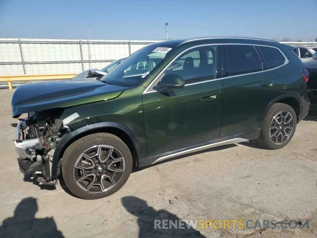 1 Photograph of a damaged car WBX73EF06S5059895 BMW X1 2025