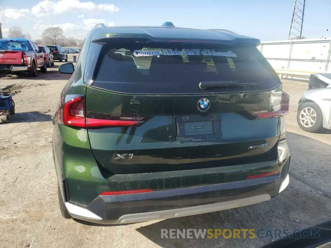 6 Photograph of a damaged car WBX73EF06S5059895 BMW X1 2025