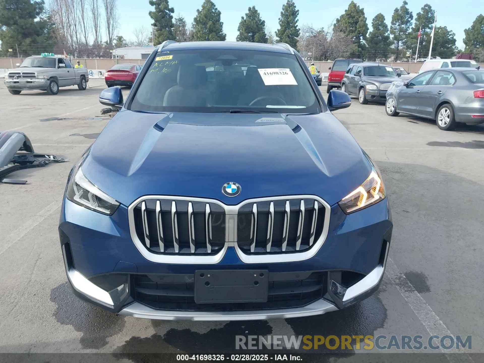 13 Photograph of a damaged car WBX73EF07S5132594 BMW X1 2025