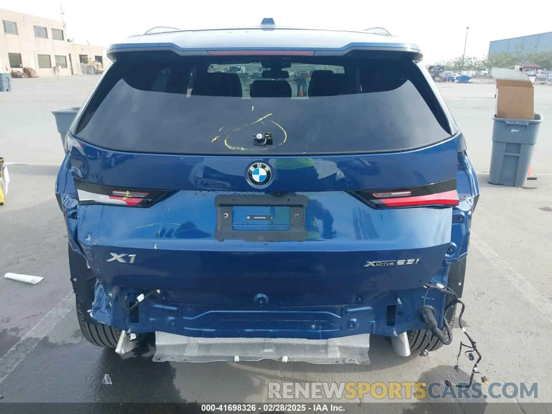 17 Photograph of a damaged car WBX73EF07S5132594 BMW X1 2025