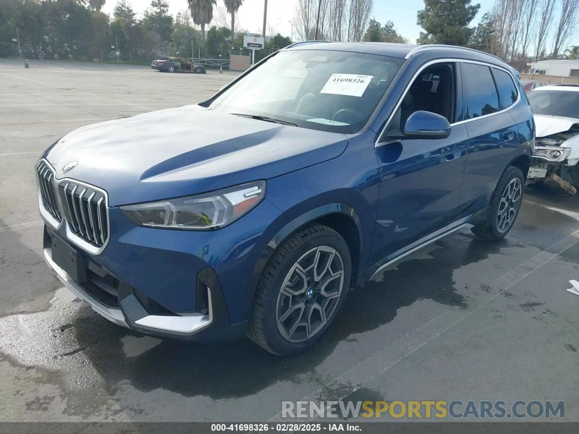 2 Photograph of a damaged car WBX73EF07S5132594 BMW X1 2025
