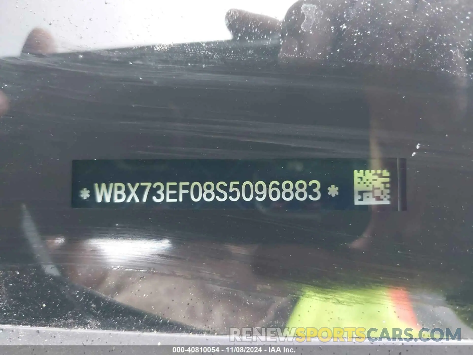 9 Photograph of a damaged car WBX73EF08S5096883 BMW X1 2025