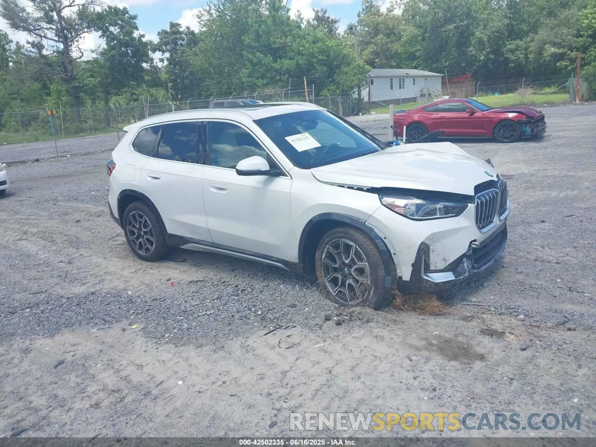 1 Photograph of a damaged car WBX73EF08S5141448 BMW X1 2025