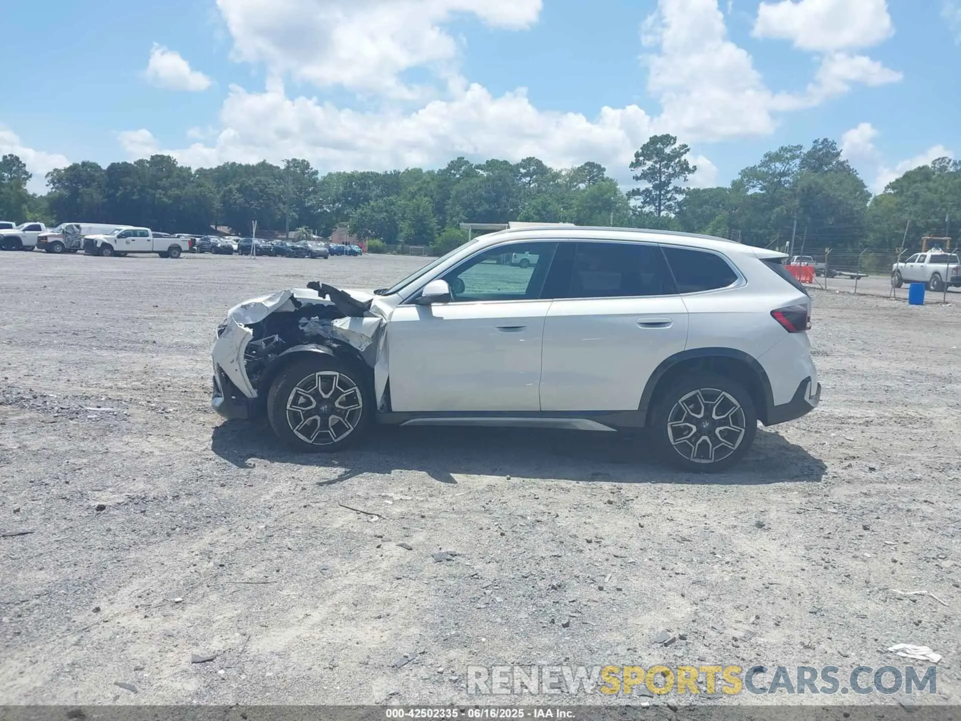 14 Photograph of a damaged car WBX73EF08S5141448 BMW X1 2025