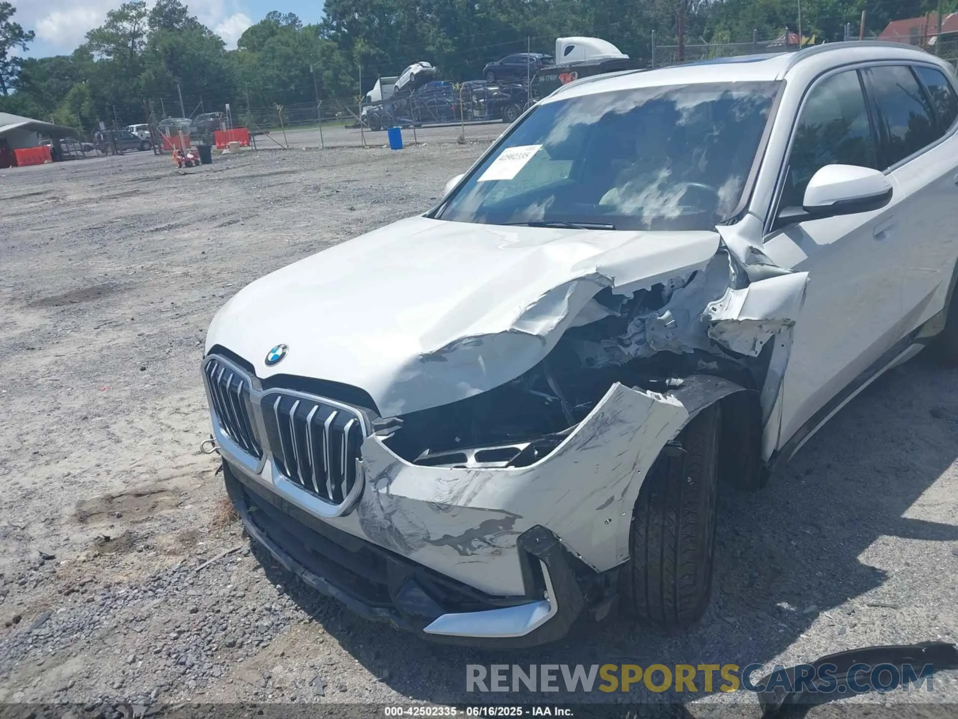 6 Photograph of a damaged car WBX73EF08S5141448 BMW X1 2025