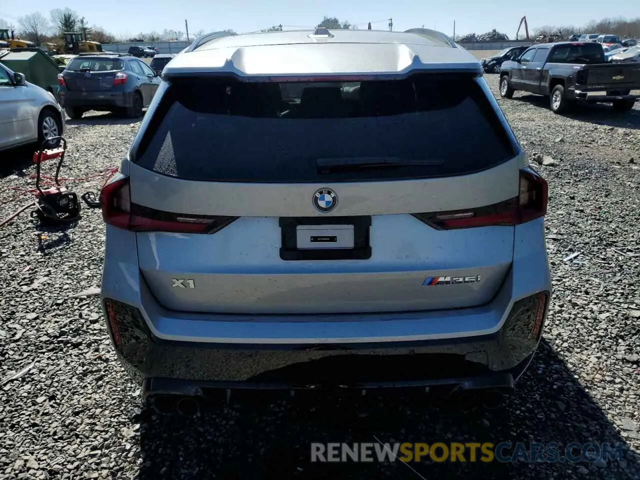 6 Фотография поврежденного автомобиля WBX13EF08R5Y25996 BMW X1 M35I 2024