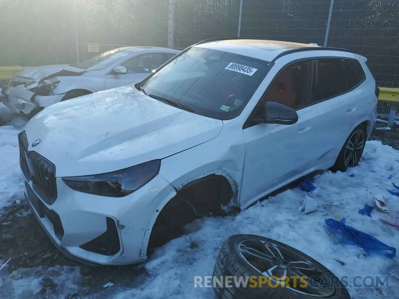 1 Photograph of a damaged car WBX13EF0XR5Y44467 BMW X1 M35I 2024