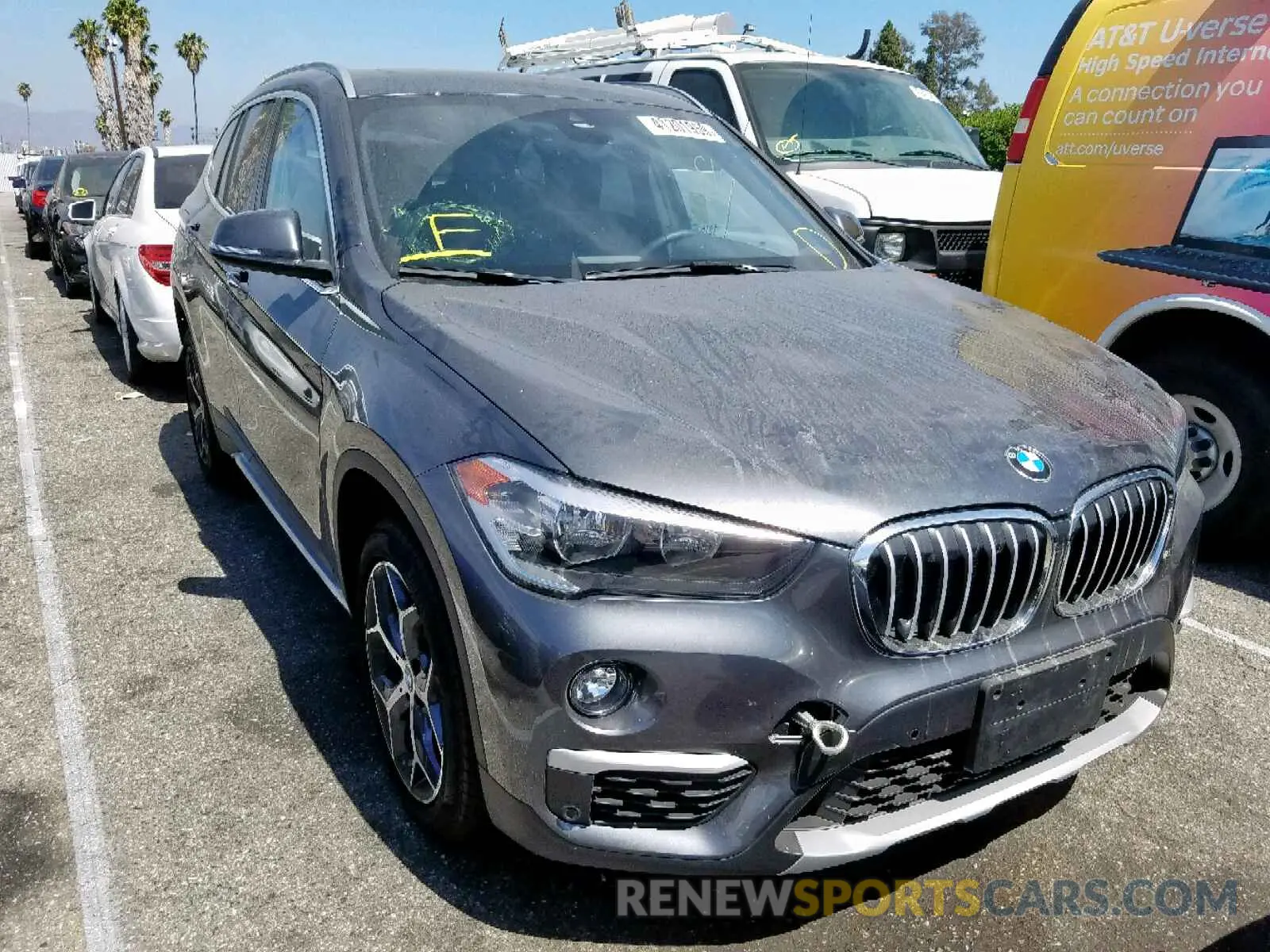 1 Photograph of a damaged car WBXHU7C53K3H44531 BMW X1 SDRIVE2 2019