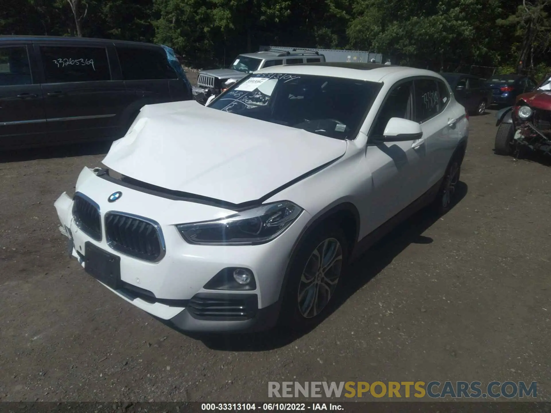 2 Photograph of a damaged car WBXYJ5C51KEF83260 BMW X2 2019