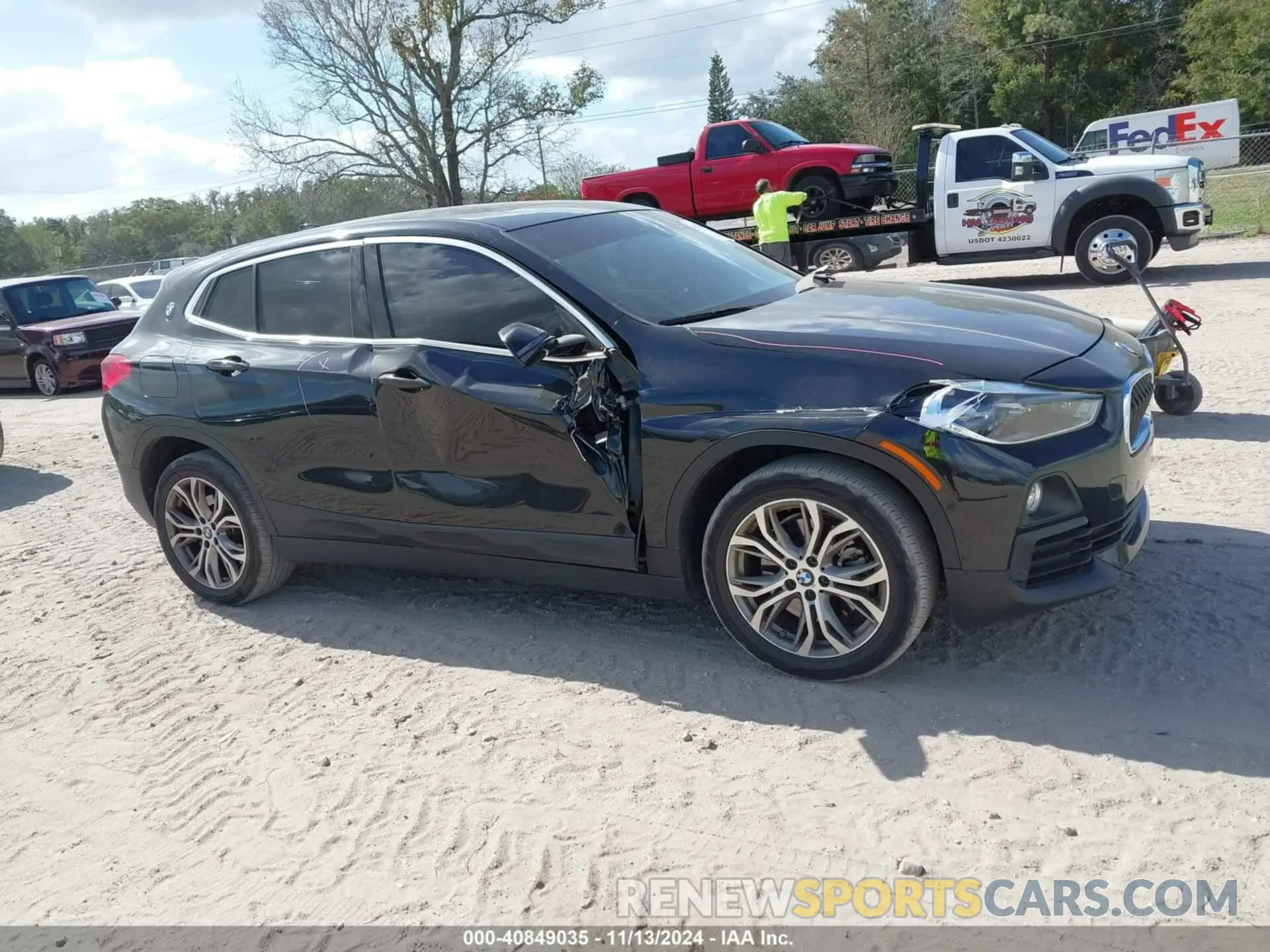 13 Photograph of a damaged car WBXYJ5C52K5N01596 BMW X2 2019