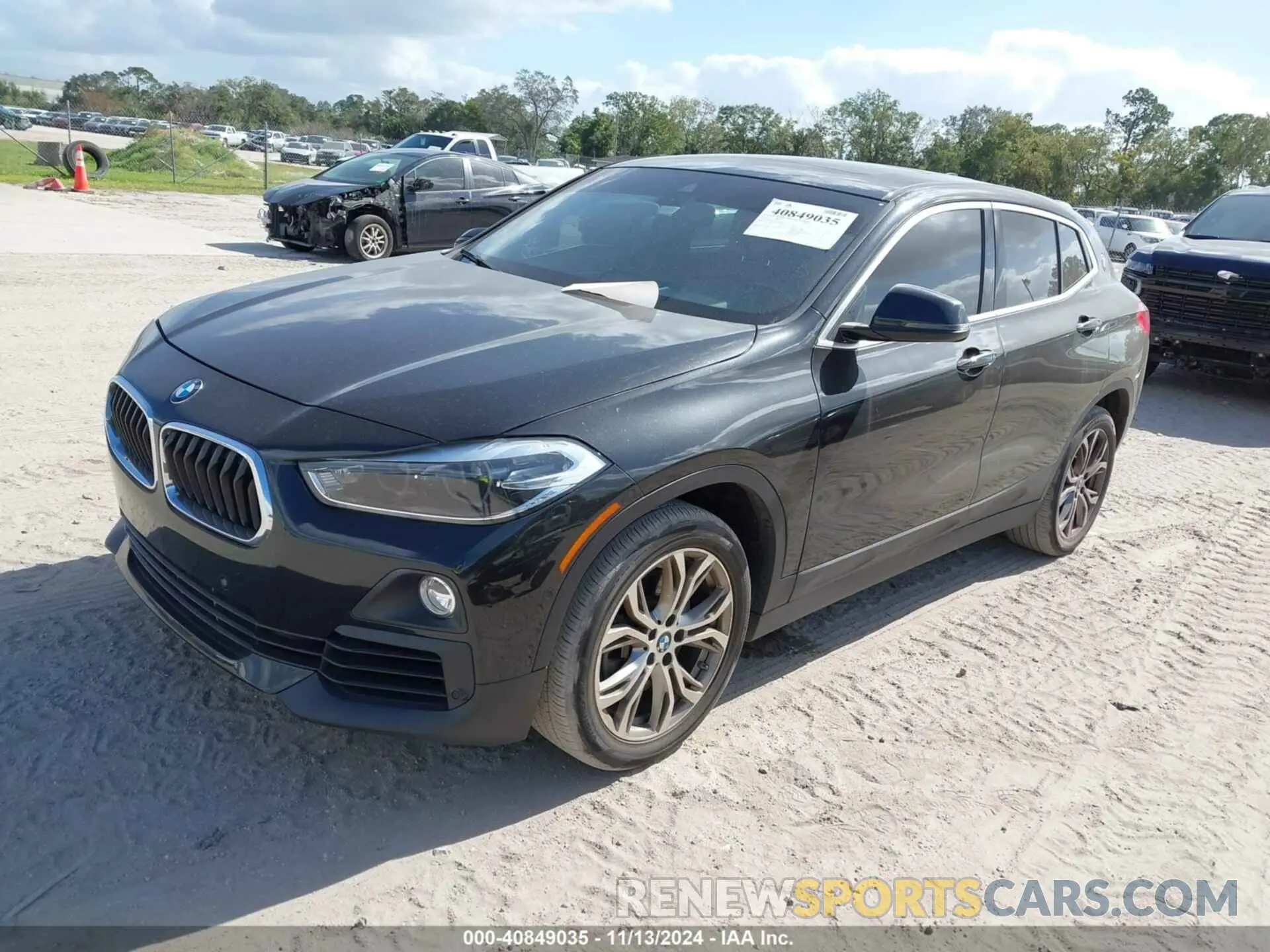 2 Photograph of a damaged car WBXYJ5C52K5N01596 BMW X2 2019