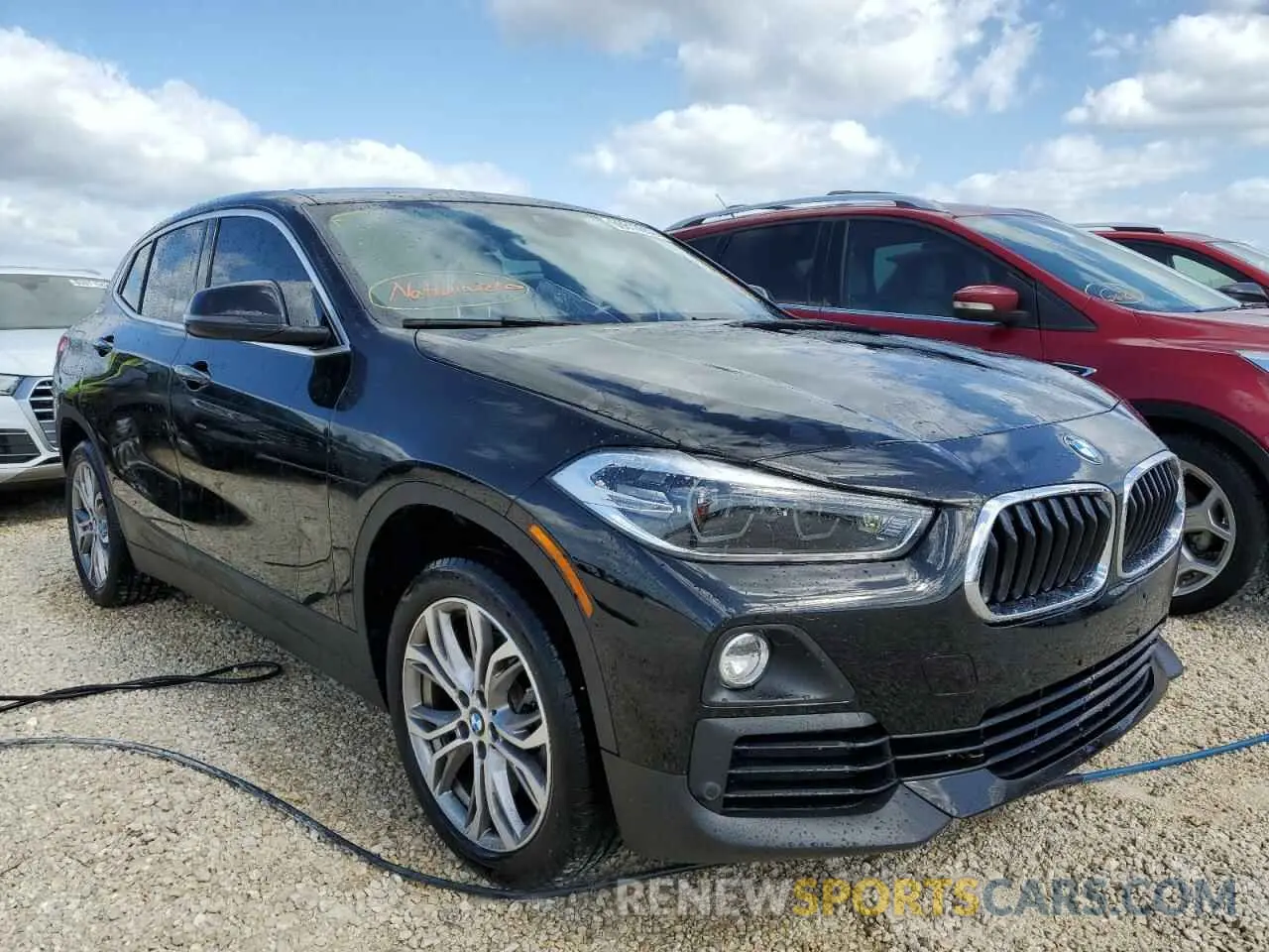 1 Photograph of a damaged car WBXYJ5C54KEF83415 BMW X2 2019