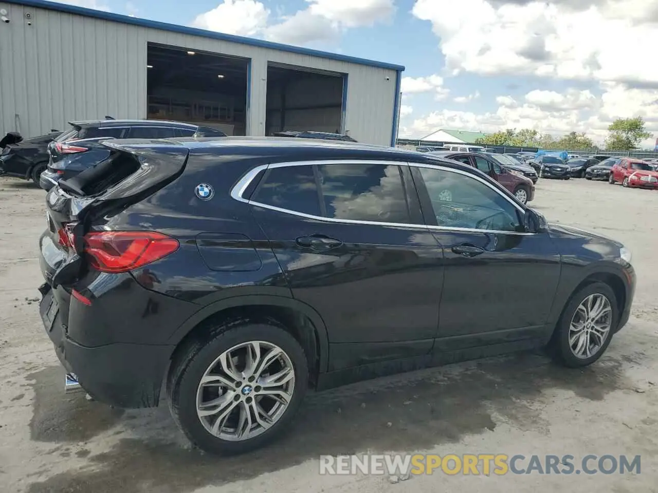 3 Photograph of a damaged car WBXYJ5C55KEF82919 BMW X2 2019