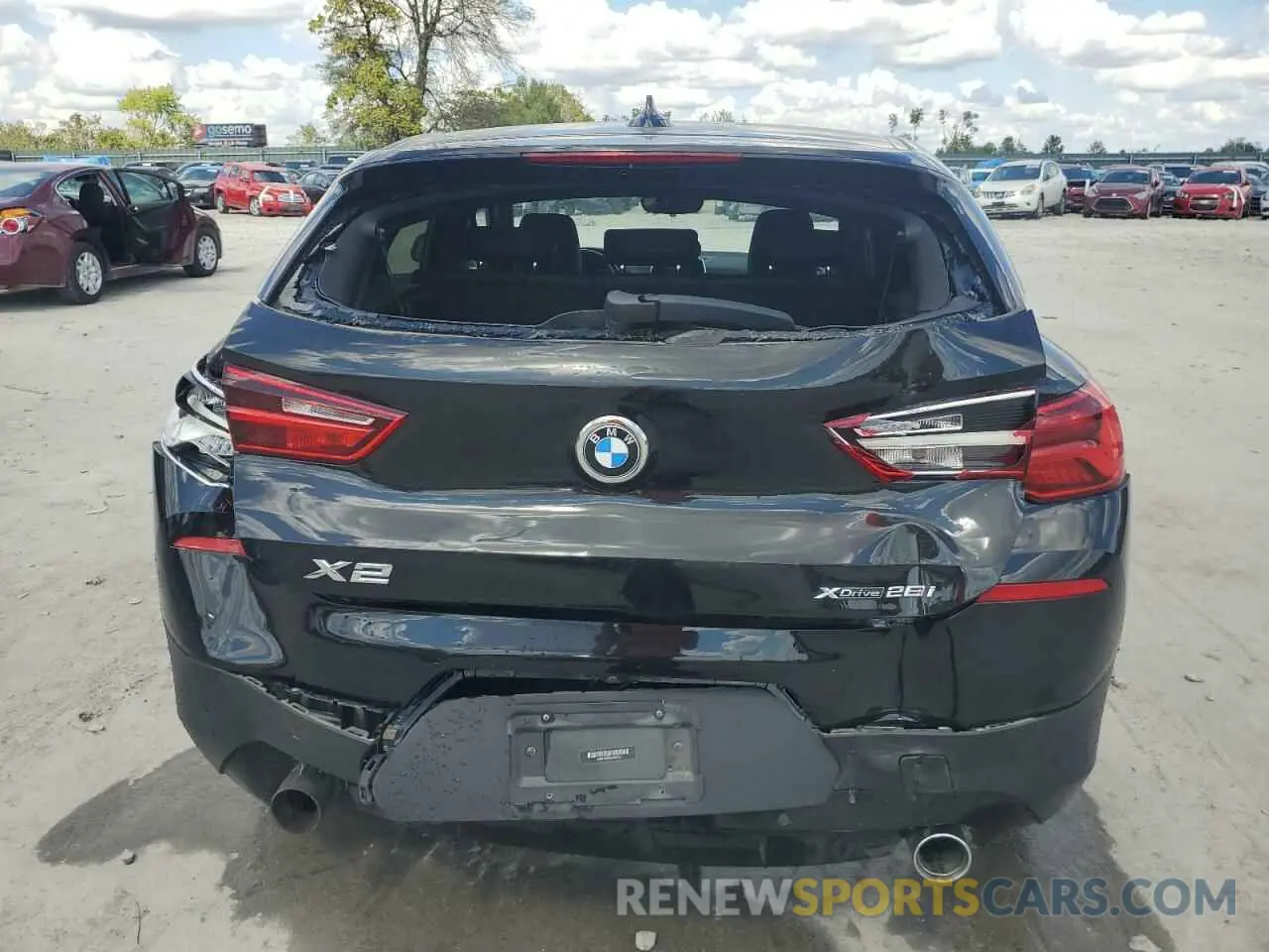 6 Photograph of a damaged car WBXYJ5C55KEF82919 BMW X2 2019