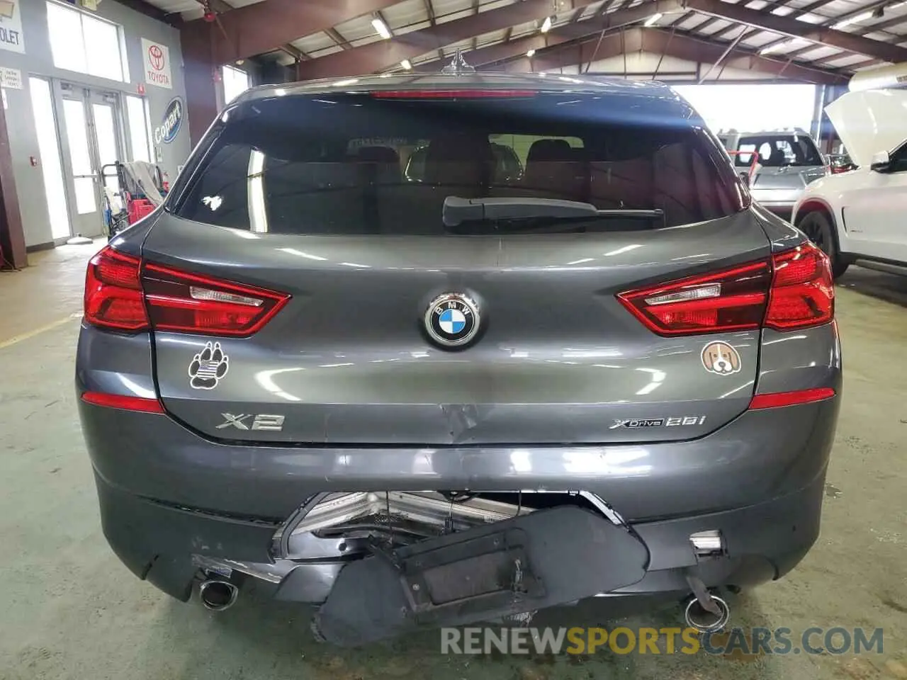 6 Фотография поврежденного автомобиля WBXYJ5C58K5N87206 BMW X2 2019