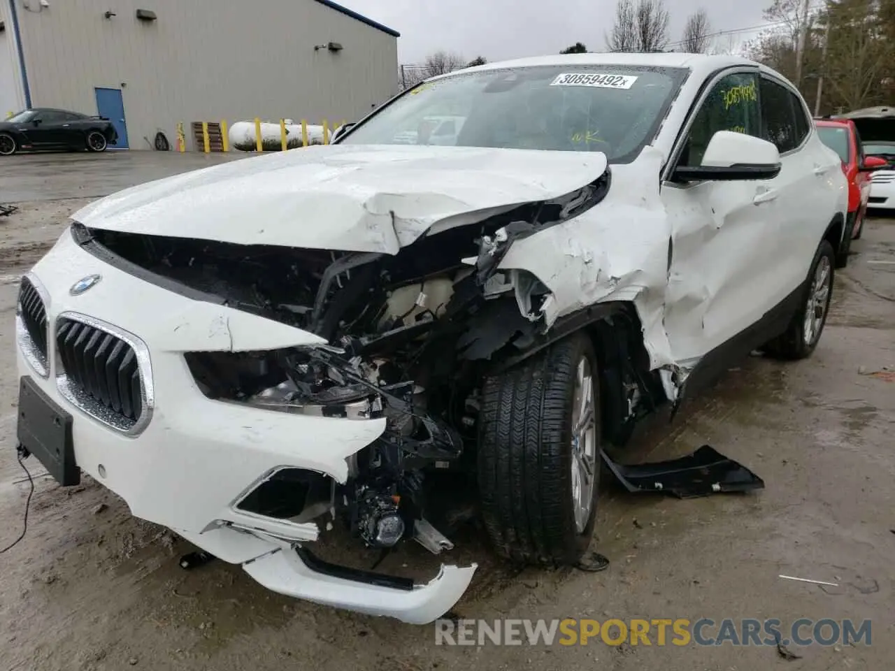 2 Photograph of a damaged car WBXYJ5C58KEF83160 BMW X2 2019