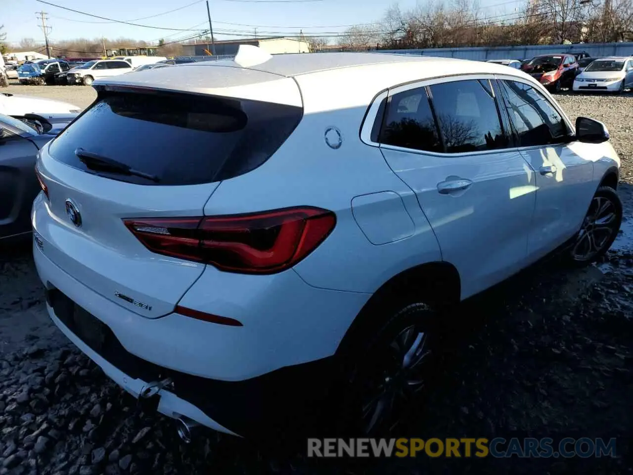 3 Photograph of a damaged car WBXYJ5C58KEF83613 BMW X2 2019