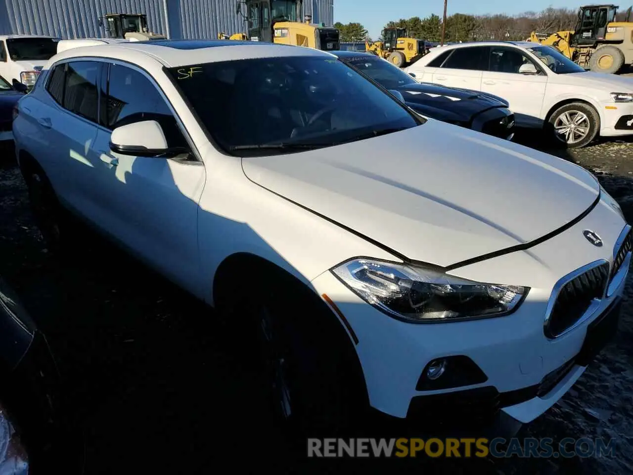 4 Photograph of a damaged car WBXYJ5C58KEF83613 BMW X2 2019