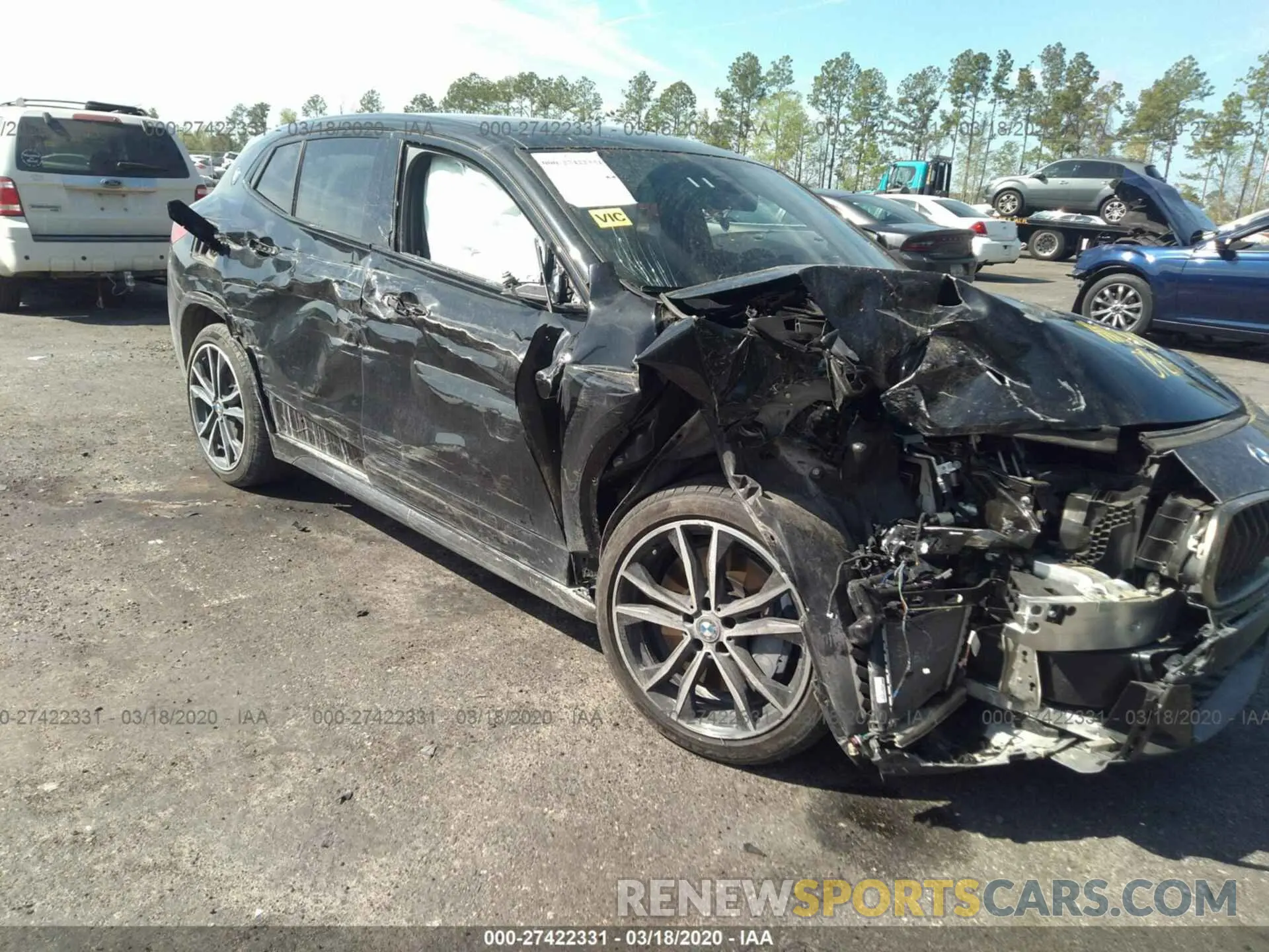 6 Photograph of a damaged car WBXYN1C59KEF29346 BMW X2 2019
