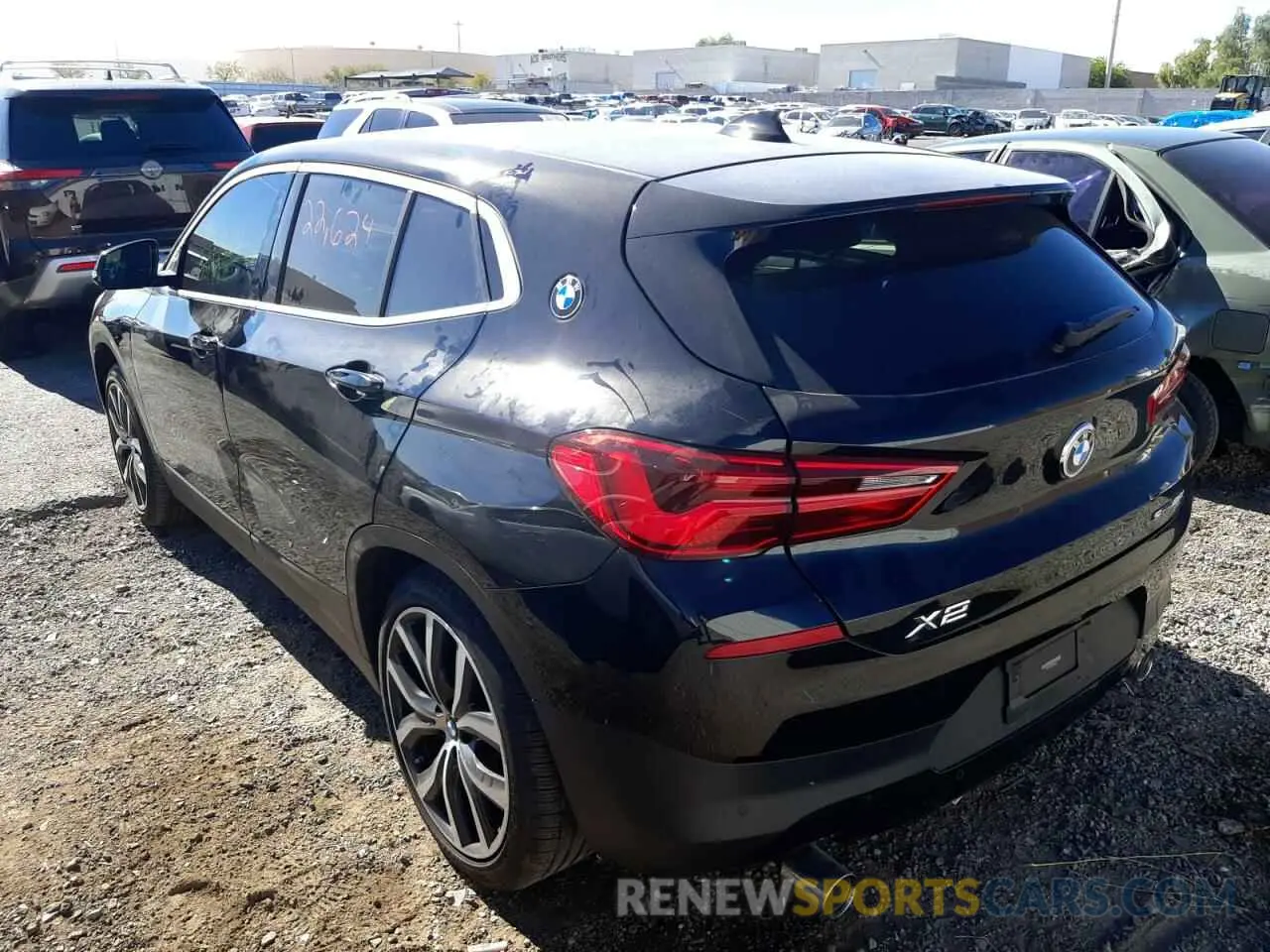 3 Фотография поврежденного автомобиля WBXYH9C01L5N99206 BMW X2 2020