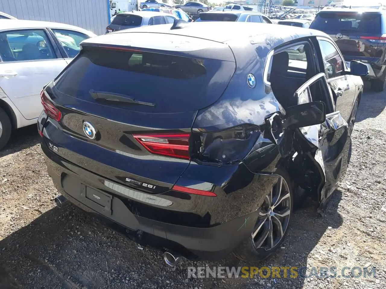 4 Фотография поврежденного автомобиля WBXYH9C01L5N99206 BMW X2 2020