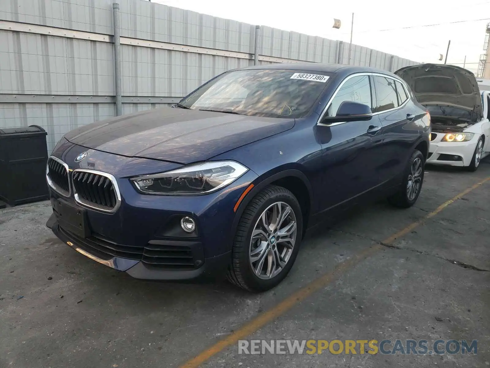 2 Фотография поврежденного автомобиля WBXYH9C02L5P02715 BMW X2 2020