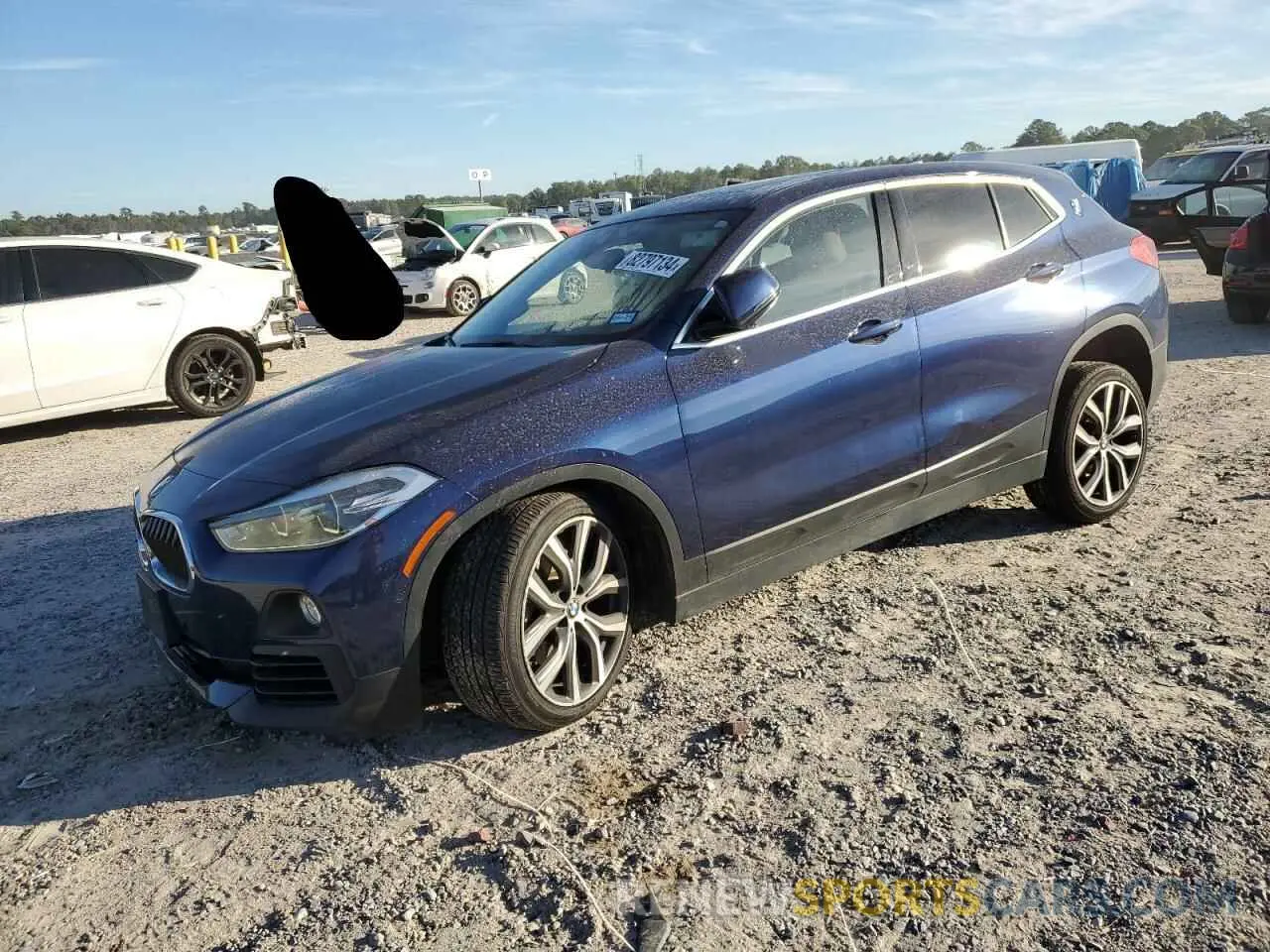 1 Photograph of a damaged car WBXYH9C05L5P52444 BMW X2 2020