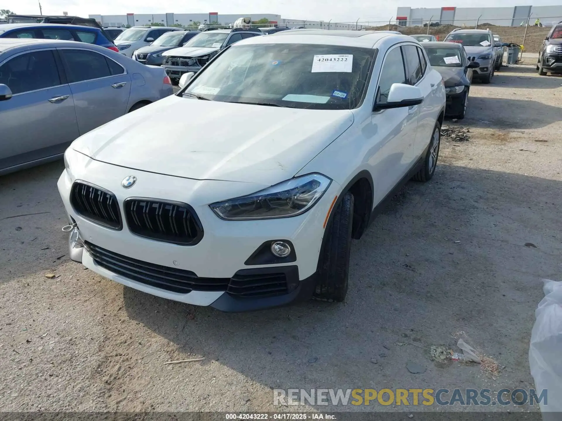 2 Фотография поврежденного автомобиля WBXYH9C07L5P35810 BMW X2 2020