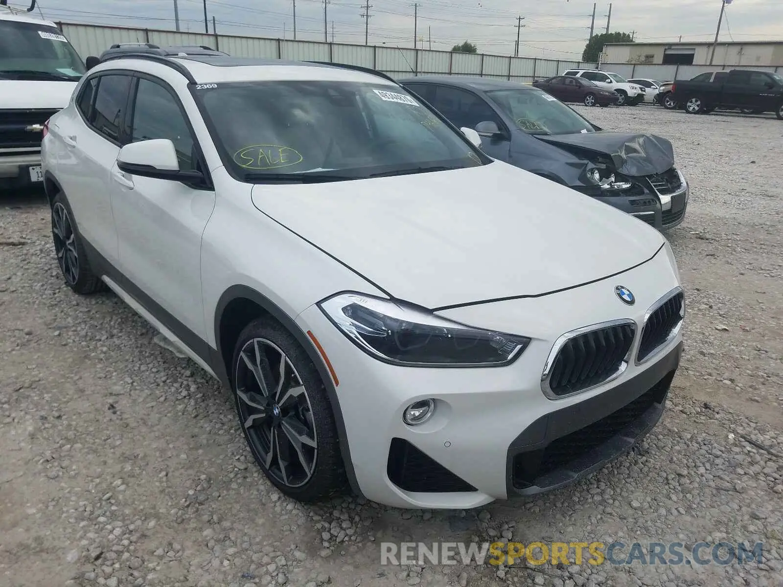 1 Photograph of a damaged car WBXYH9C09L5P48641 BMW X2 2020