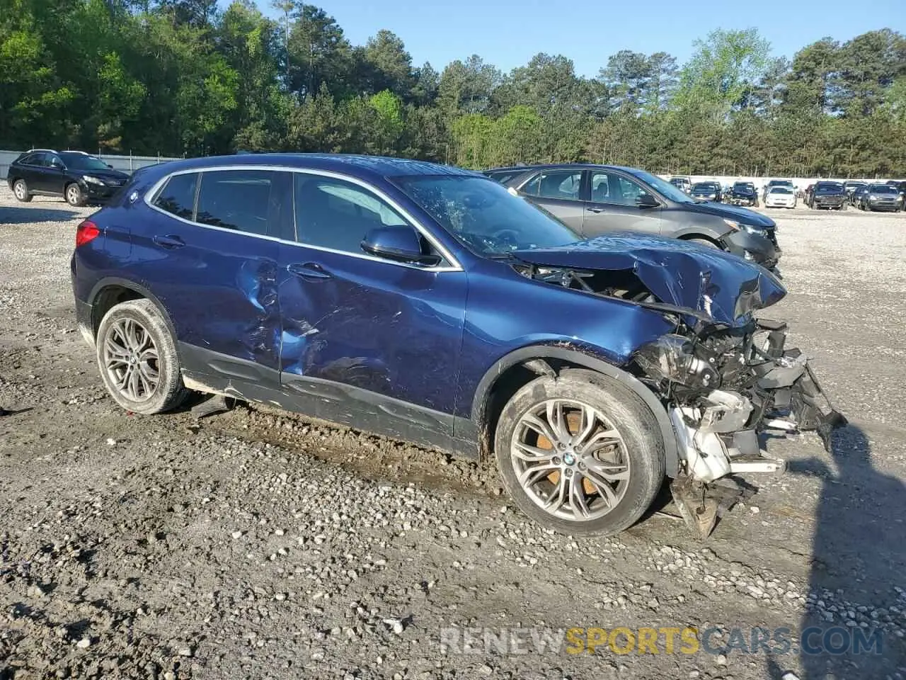 4 Photograph of a damaged car WBXYH9C0XL5P59325 BMW X2 2020
