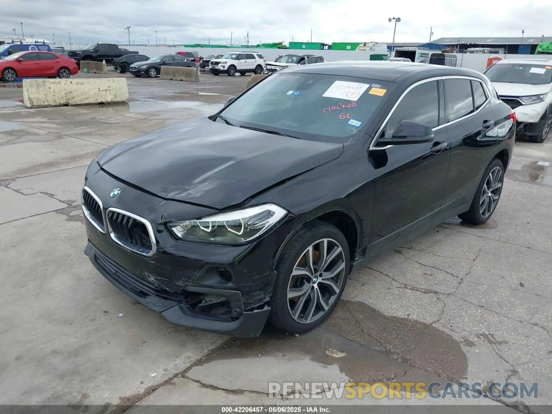 2 Photograph of a damaged car WBXYH9C0XL5P93183 BMW X2 2020