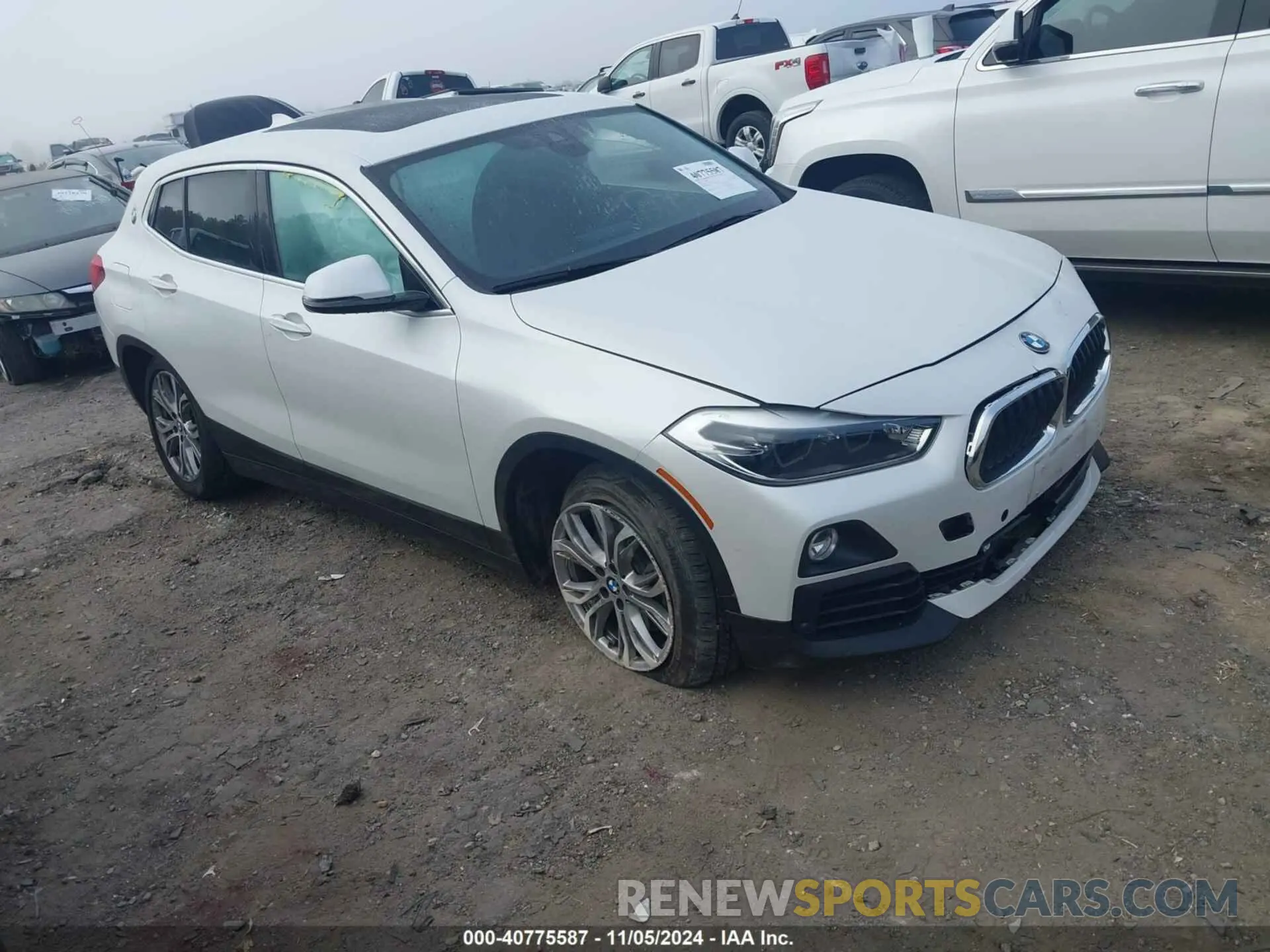 1 Фотография поврежденного автомобиля WBXYJ1C00L5R55621 BMW X2 2020