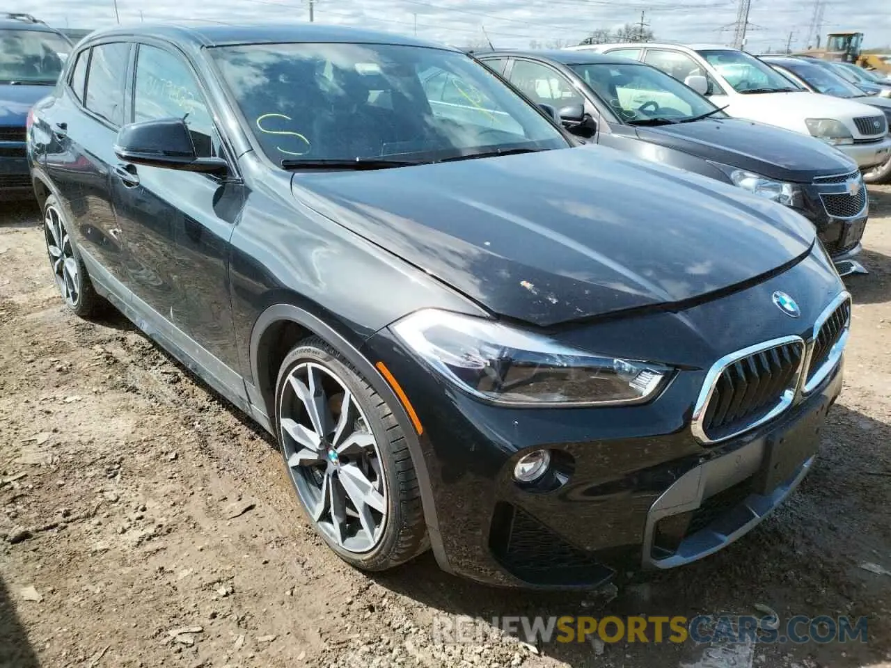 1 Photograph of a damaged car WBXYJ1C01L5P05322 BMW X2 2020