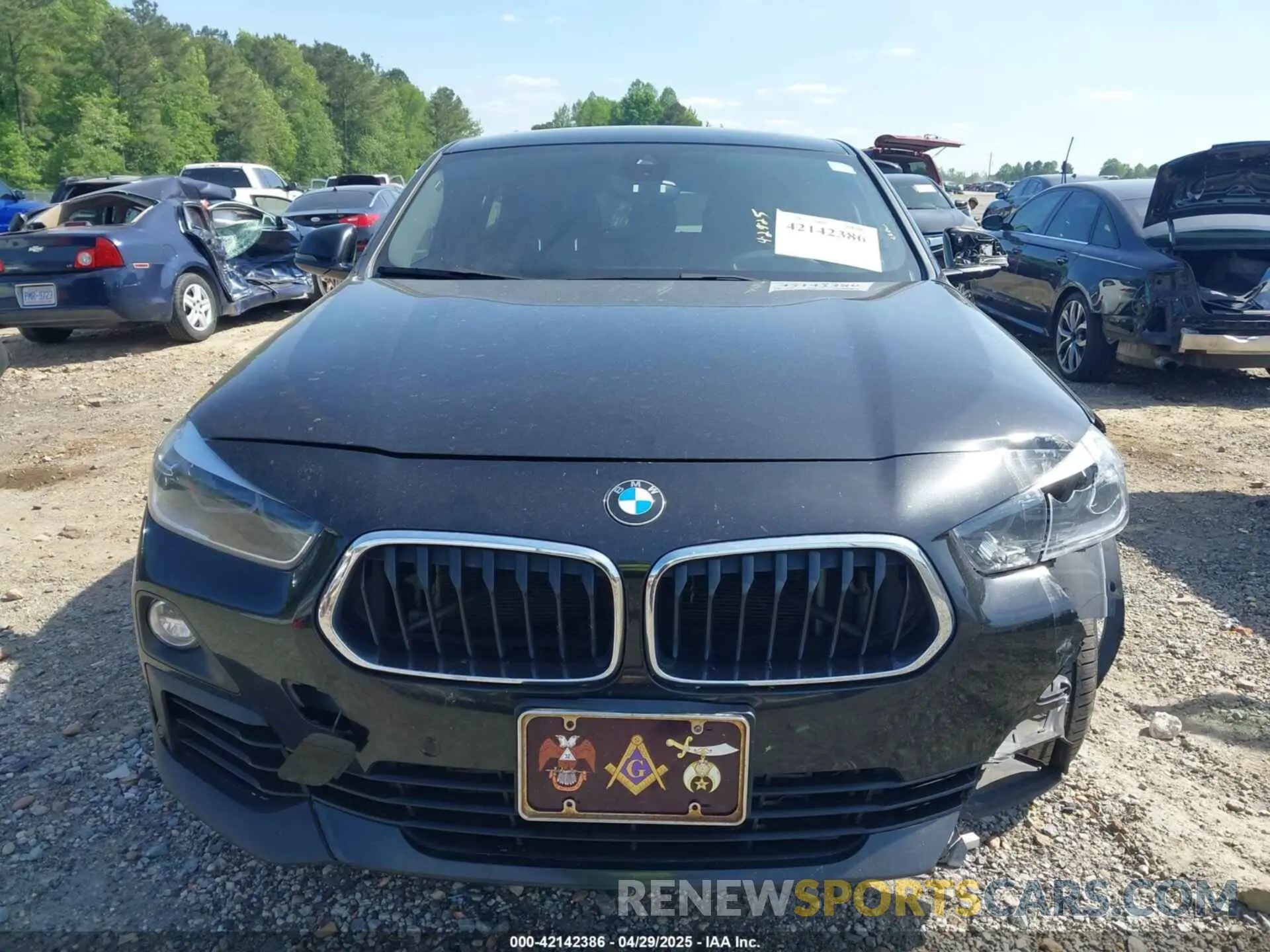 12 Фотография поврежденного автомобиля WBXYJ1C03L5P60659 BMW X2 2020