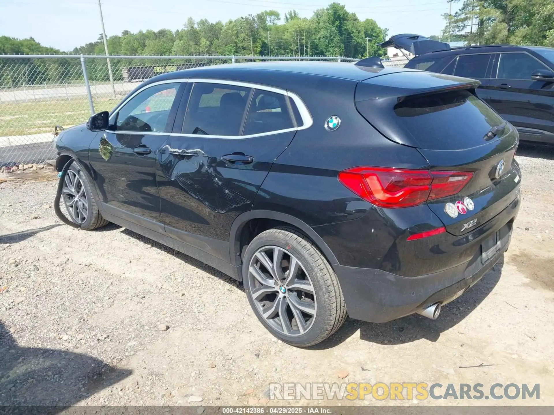 3 Фотография поврежденного автомобиля WBXYJ1C03L5P60659 BMW X2 2020