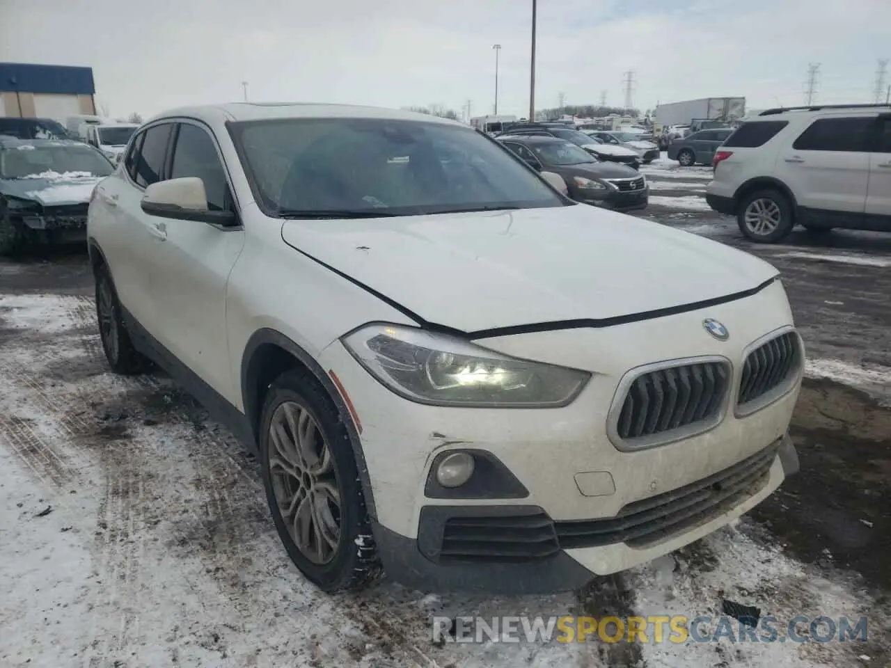 1 Photograph of a damaged car WBXYJ1C05L5P40333 BMW X2 2020
