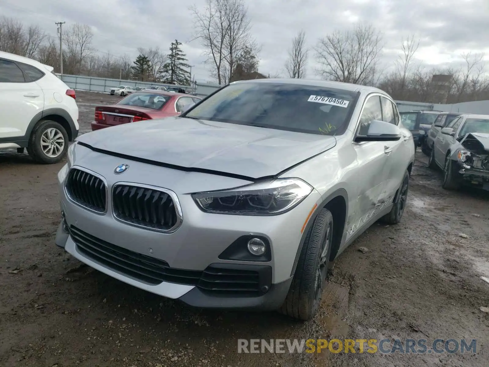 2 Photograph of a damaged car WBXYJ1C06L5P35562 BMW X2 2020