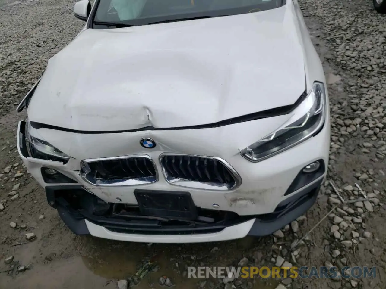 7 Photograph of a damaged car WBXYJ1C09L5P62013 BMW X2 2020