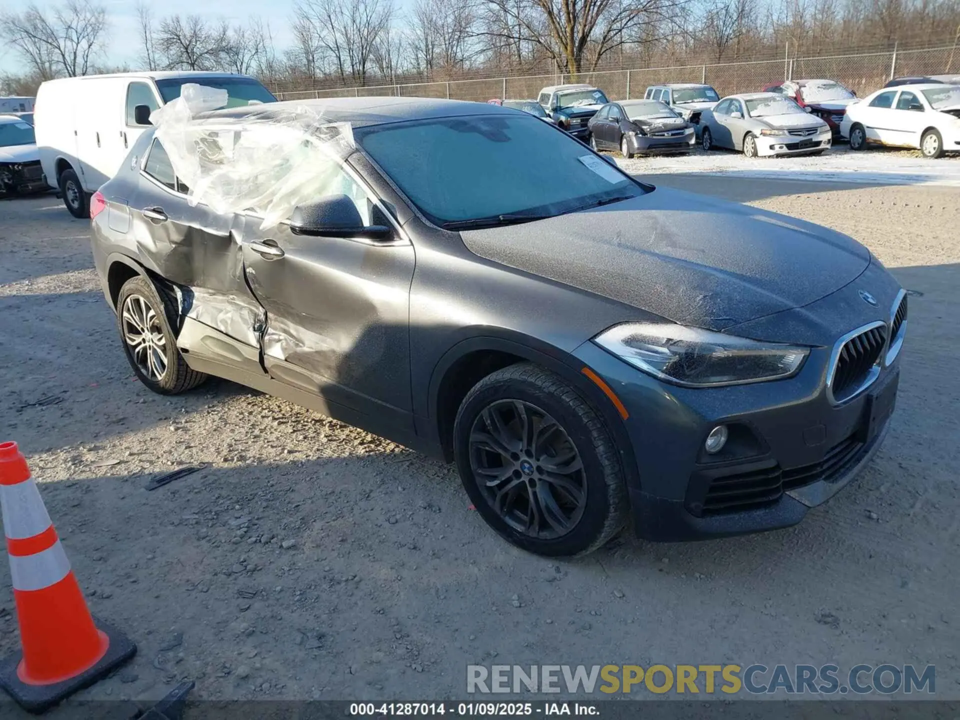 1 Photograph of a damaged car WBXYJ1C0XL5P41137 BMW X2 2020